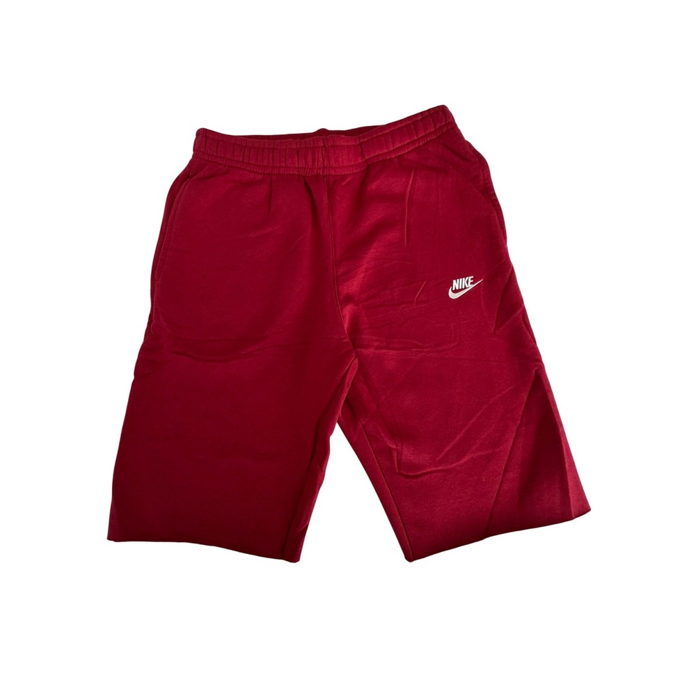 Nike Sportswear Club Fleece Shorts Mens Medium Red BV2671-890 NWOT